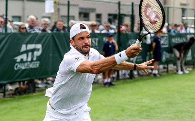 ATP, Tennis Herren Men s Tournament, Elm Park Golf & Sports Club, Dublin 16 6 2026 Grigor Dimitrov Grigor Dimitrov 16 6 2026  Copyright: x INPHO NickxElliottx NE1L0928
