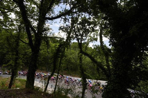 The race during Stage 3 of the Giro Next Gen 2026, from Sibari to Villa d Agri di Marsicovetere, Italy, Tuesday, June 16, 2026.  Copyright: xFabioxFerrari LaPressex