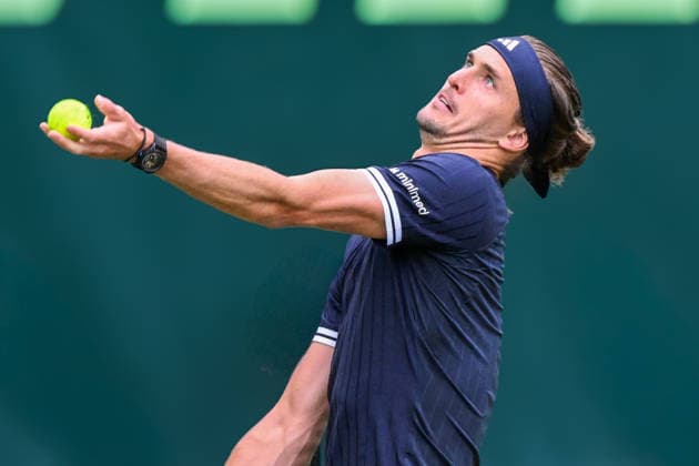 Alexander Zverev GER June 16, 2026 ¢ Tennis ¢ TERRA WORTMANN OPEN ¢ ATP 500, heristo arena Halle Westfalen, TERRA WORTMANN OPEN, North Rhine-Westphalia, Germany,detected_source_language Copyright: xpepphotox xHorstxMauelshagenx pep00321, pep_20260616_hm_374227