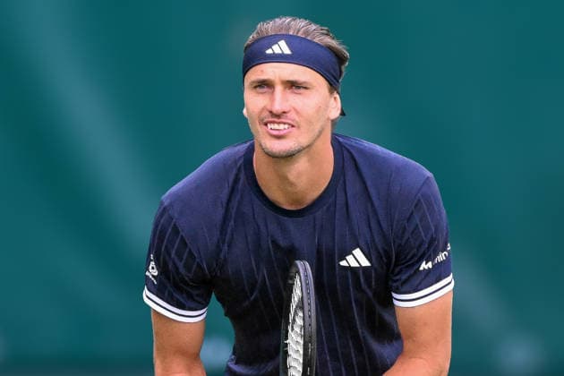 Alexander Zverev GER June 16, 2026 ¢ Tennis ¢ TERRA WORTMANN OPEN ¢ ATP 500, heristo arena Halle Westfalen, TERRA WORTMANN OPEN, North Rhine-Westphalia, Germany,detected_source_language Copyright: xpepphotox xHorstxMauelshagenx pep00321, pep_20260616_hm_374228