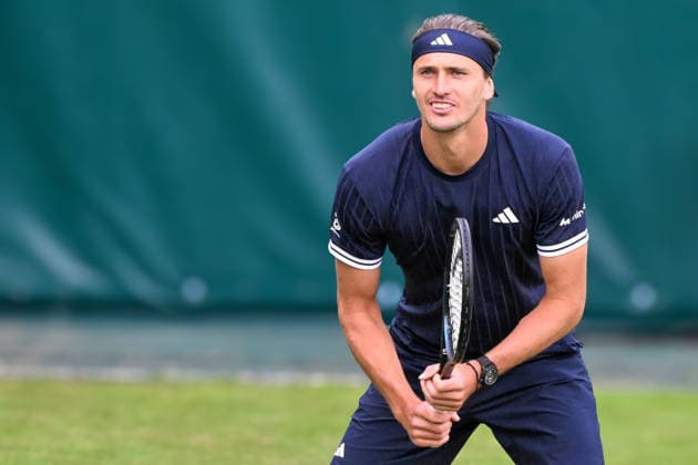 Alexander Zverev GER June 16, 2026 ¢ Tennis ¢ TERRA WORTMANN OPEN ¢ ATP 500, heristo arena Halle Westfalen, TERRA WORTMANN OPEN, North Rhine-Westphalia, Germany,detected_source_language Copyright: xpepphotox xHorstxMauelshagenx pep00321, pep_20260616_hm_374230