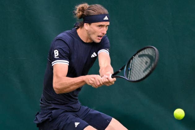 Alexander Zverev GER June 16, 2026 ¢ Tennis ¢ TERRA WORTMANN OPEN ¢ ATP 500, heristo arena Halle Westfalen, TERRA WORTMANN OPEN, North Rhine-Westphalia, Germany,detected_source_language Copyright: xpepphotox xHorstxMauelshagenx pep00321, pep_20260616_hm_374231