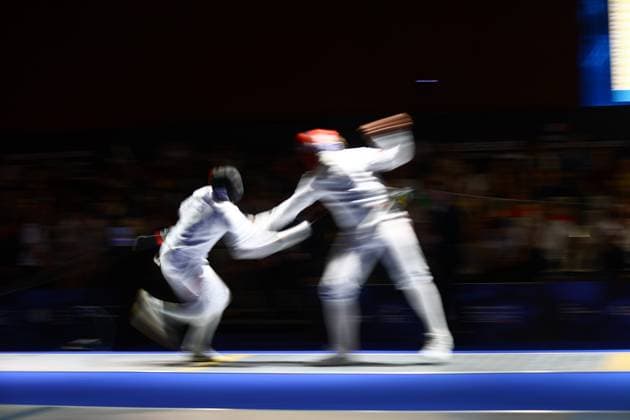 Escrime championnat d Europe PHOTOPQR LE COURRIER PICARD Haslin ; Antony ; 16 06 2026 ; 16 06 26 Championnat d Europe d escrime - épée hommes illustration Photo Fred Haslin European fencing championship in Antony, France, on June 16, 2026 Antony 92 France  Copyright: xPHOTOPQR LExCOURRIERxPICARD MAXPxHaslinx 20260616LCP7085 20260616LCP7085
