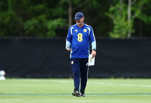 Steve Clarke head coach of Scotland Scotland Training and press conference, PK, Pressekonferenz 2026 FIFA World Cup, WM, Weltmeisterschaft, Fussball Football, Atrium Health Performance Park, Charlotte, USA - 16 Jun 2026Charlotte Atrium Health Performance Park United States of America EDITORIAL USE ONLY No use with unauthorised audio, video, data, fixture lists, club league logos or live services. Online in-match use limited to 120 images, no video emulation. No use in betting, games or single club league player publications.  Copyright: xMichaelxZemanek Shutterstockx 16928907ar