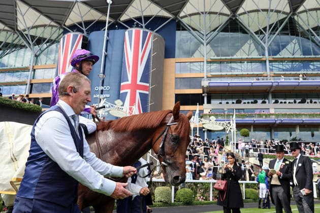 June 16, 2026, Ascot, Windsor, GBR Great Barrier Reef with Wayne Lordan aboard after winning the Coventry Stakes at Ascot Racecourse Horse, Jockey, Great Barrier Reef, Lordan, Victory 260616D527ROYAL ASCOT JPG,detected_source_language