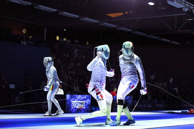 ESCRIME : Championnat d Europe Antony 2026 - 16 06 2026 Sara Balzer (FRA) Toscane Tori (FRA) ParisFrance  Copyright: xBaptistexAutissierx