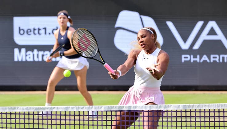 Doppel: Serena Williams (USA) und Karolina Muchowa (CZE) vs Giuliana Olmos (MEX) und Erin Routliffe (NZL) VANDA Pharmaceuticals Berlin Tennis Open Damen 16.06.2026 *** Doubles