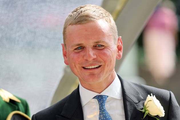 June 16, 2026, Ascot, Windsor, GBR Portrait of trainer George Boughey after winning the St. Jamess Palace Stakes at Ascot Racecourse Victory, Trainer, Boughey, Portrait, Portraet 260616D558ROYAL ASCOT JPG,detected_source_language