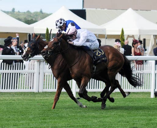 Horse Racing - 2026 UK Flat Racing Season - Royal Ascot - Day One - Race 5, The Ascot Stakes - Ascot Racecourse - Tuesday 16th June 2026 Joseph Sheridan on Kizlyar wins the race COLORSPORT ANDREW COWIE 