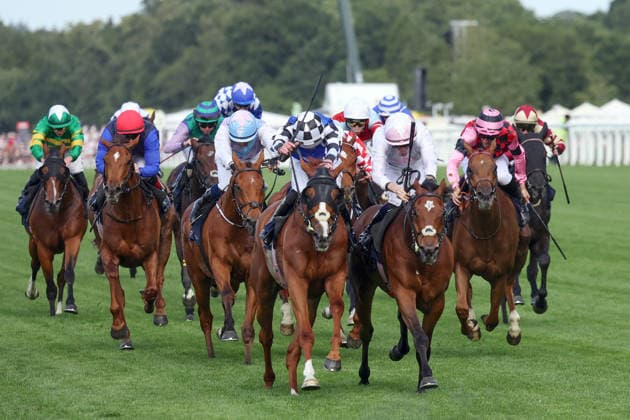 June 16, 2026, Ascot, Windsor, GBR Kizlyar, with Joey Sheridan aboard, wins the Ascot Stakes at Ascot Racecourse Horse, Jockey, Kizlyar, Sheridan, Victory, Finish, Finish Line 260616D567ROYAL ASCOT JPG,detected_source_language