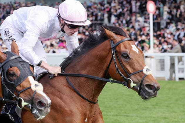 June 16, 2026, Ascot, Windsor, GBR Kizlyar, ridden by Joey Sheridan, wins the Ascot Stakes Ascot Racecourse Horse, Jockey, Kizlyar, Sheridan, Victory, Finish, Finish Line 260616D568ROYAL ASCOT JPG,detected_source_language