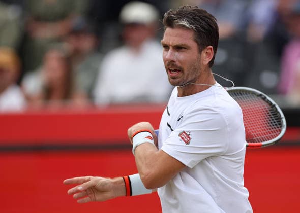Cameron Norrie of GBR in action HSBC Queen s Club Championships, Day Eleven, Tennis, Queen s Club, West Kensington, London, UK - 16 Jun 2026London Queen s Club United Kingdom  Copyright: xEllaxLing Shutterstockx 16924337cs