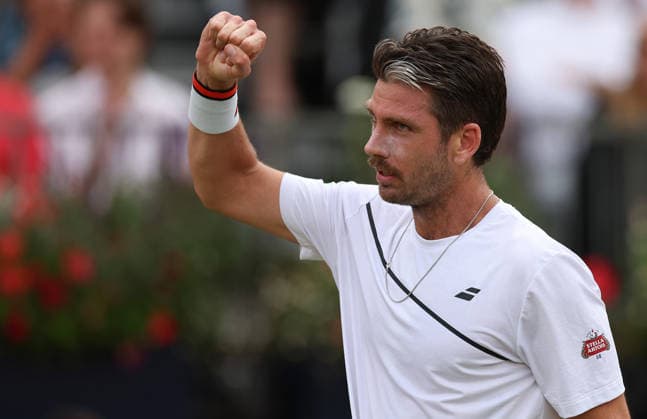 Cameron Norrie of GBR celebrates HSBC Queen s Club Championships, Day Eleven, Tennis, Queen s Club, West Kensington, London, UK - 16 Jun 2026London Queen s Club United Kingdom  Copyright: xEllaxLing Shutterstockx 16924337cf