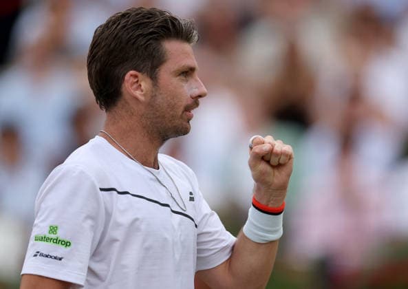 Cameron Norrie of GBR celebrates HSBC Queen s Club Championships, Day Eleven, Tennis, Queen s Club, West Kensington, London, UK - 16 Jun 2026London Queen s Club United Kingdom  Copyright: xEllaxLing Shutterstockx 16924337ca