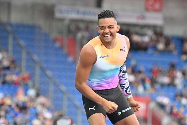 Greek pole vaulter Emmanuil Karalis (Manolo Karalis) in action during the Golden Spike Ostrava 2026 - World Athletics Continental Tour Gold, in Ostrava, Czech Republic, on June 16, 2026. (CTKxPhoto JaroslavxOzana) CTKPhotoP2026061608134  CTKPhotoP2026061608134