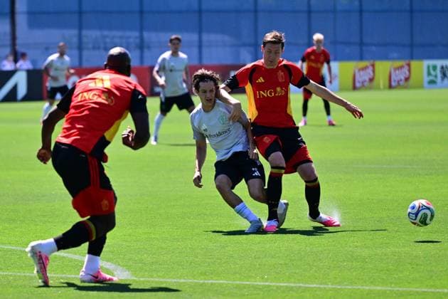 Football, 2026 FIFA World Cup, Belgium national team, training