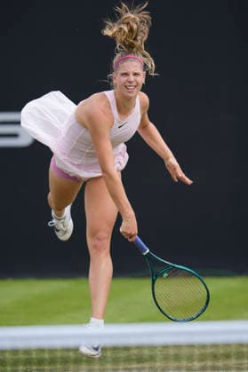 Lexus Nottingham Open - Day Two Hannah Klugman of Great Britain in action during her Round of 32 singles match at the 2026 Lexus Nottingham Open Women s tennis tournament at the Nottingham Tennis Centre in Nottingham, England, on June 16, 2026. Nottingham Great Britain United Kingdom  Copyright: xOwenxHammondx originalFilename:hammond-notitle260616_npr4a.jpg