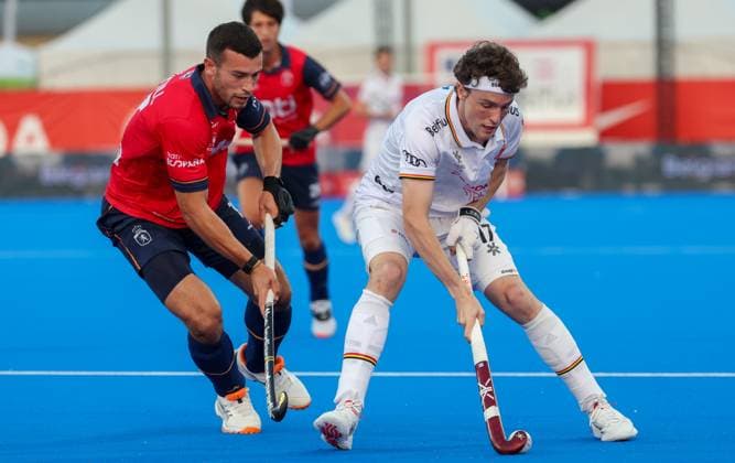 Field hockey, men’s, FIH Pro League, Belgium v Spain