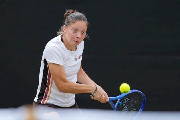 Lexus Nottingham Open - Day Two Antonia Ruzic of Croatia speaks with media following her Round of 32 singles match at the 2026 Lexus Nottingham Open Women s tennis tournament at the Nottingham Tennis Centre in Nottingham, England, on June 16, 2026. Nottingham Great Britain United Kingdom  Copyright: xOwenxHammondx originalFilename:hammond-notitle260616_npowD.jpg