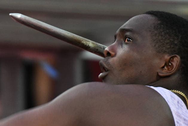 Grenadian javelin thrower Anderson Peters in action during the Golden Spike Ostrava 2026 - World Athletics Continental Tour Gold, in Ostrava, Czech Republic, on June 16, 2026. (CTKxPhoto JaroslavxOzana) CTKPhotoP2026061609235  CTKPhotoP2026061609235