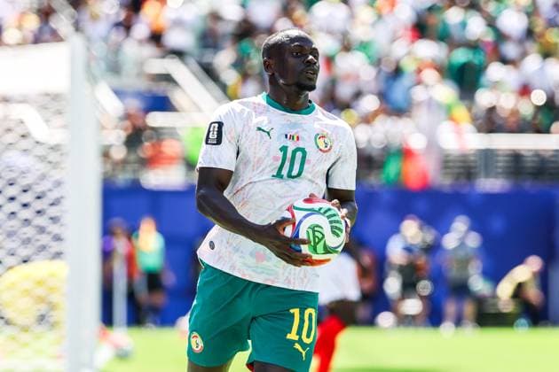 RECORD DATE NOT STATED FIFA World Cup, WM, Weltmeisterschaft, Fussball 2026 - Group I - France v Senegal Sadio Mane player of Senegal during the match between France and Senegal in the first round of Group I of the 2026 FIFA World Cup group stage at New York New Jersey Stadium, in East Rutherford, United States, on Tuesday, June 16, 2026.(Foto: William Volcov Brazil Photo Press IMAGO) Sports East Rutherford NJ United States of America Copyright: xWILLIAMxVOLCOVx