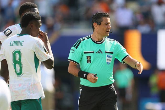 France v Senegal: Group I - FIFA World Cup, WM, Weltmeisterschaft, Fussball 2026 Referee Alireza Faghani in action during the FIFA World Cup 2026 Group I match between France and Senegal at New York New Jersey Stadium on June 16, 2026 in East Rutherford, United States. East Rutherford New York New Jersey Stadium NJ United States Copyright: xAllstarxPicturexLibraryxLtdx