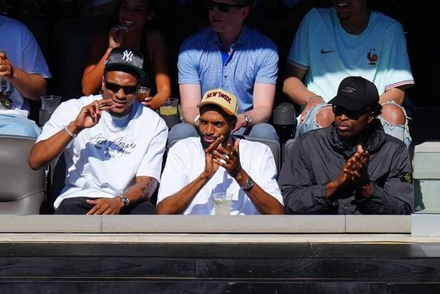 Football, 2026 FIFA World Cup, France v Senegal, celebrity spectators