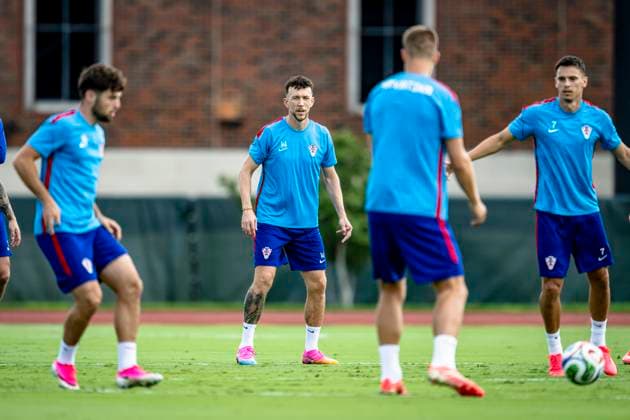 DALLAS — Ivan Perisic of Croatia during the 2026 World Cup, at a Croatia training session at Washburne Soccer and Track Stadium on June 16, 2026, in Dallas, United States. Photo by Stefan Koops, EYE4IMAGES, DeFodi Images,detected_source_language