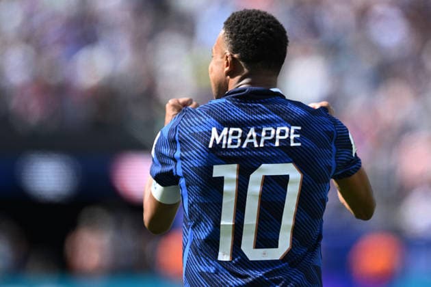 Mg New York (Stati Uniti) 16 06 2026 - Mondiali di Calcio 2026 Francia-Senegal foto Matteo Gribaudi Image nella foto: esultanza gol Kylian Mbappe 
