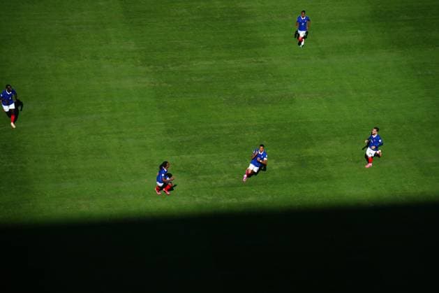 Kylian MbappÃ of France celebrates after scoring France v Senegal, 2026 FIFA World Cup, WM, Weltmeisterschaft, Fussball Group I, Football, New York New Jersey Stadium, East Rutherford, New Jersey, USA - 16 Jun 2026East Rutherford New York New Jersey Stadium New Jersey (NJ) United States of America EDITORIAL USE ONLY No use with unauthorised audio, video, data, fixture lists, club league logos or live services. Online in-match use limited to 120 images, no video emulation. No use in betting, games or single club league player publications.  Copyright: xJavierxGarcia Shutterstockx 16928918co