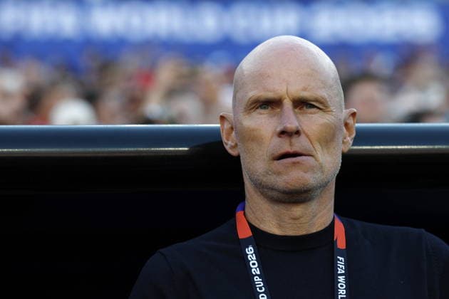 FIFA World Cup, WM, Weltmeisterschaft, Fussball 2026 - Group I - Iraq vs Norway Norway s head coach Stale Solbakken looks on ahead of the FIFA World Cup 2026 group stage match Iraq against Norway, in Boston, Massachusetts, USA, 16 June 2026. Foxborough United States  Copyright: xGREGxM.xCOOPERx