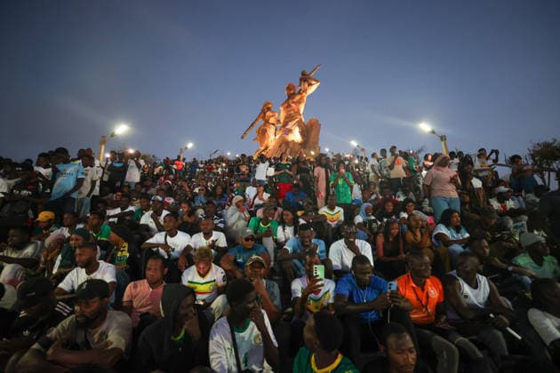 Football, 2026 FIFA World Cup, France v Senegal, watch party in Dakar