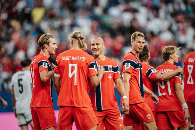 Mens Soccer 2026 FIFA World Cup Group I Iraq vs. Norway June 16, 2026 v l Goal scorers