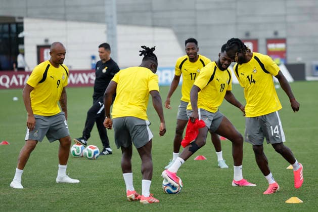Football, 2026 FIFA World Cup, Ghana national team, training
