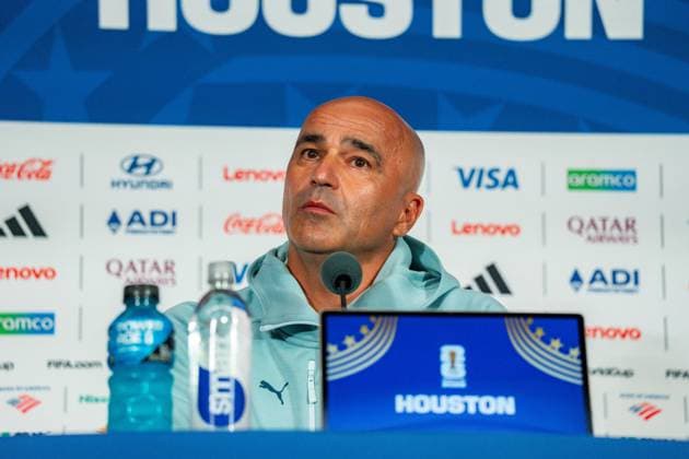 2026 FIFA World Cup, Group K, Match 1, Portugal vs. DR Congo, June 17, 2026, at NRG Stadium in Houston, Texas—Press conference with Bruno Fernandes and Roberto Martinez,detected_source_language Copyright: xBahhoxKarax