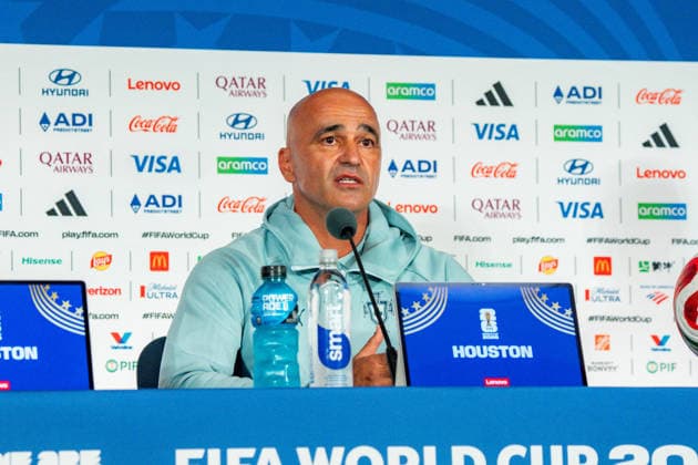 2026 FIFA World Cup, Group K, Match 1, Portugal vs. DR Congo, June 17, 2026, at NRG Stadium in Houston, Texas—Press conference with Bruno Fernandes and Roberto Martinez,detected_source_language Copyright: xBahhoxKarax