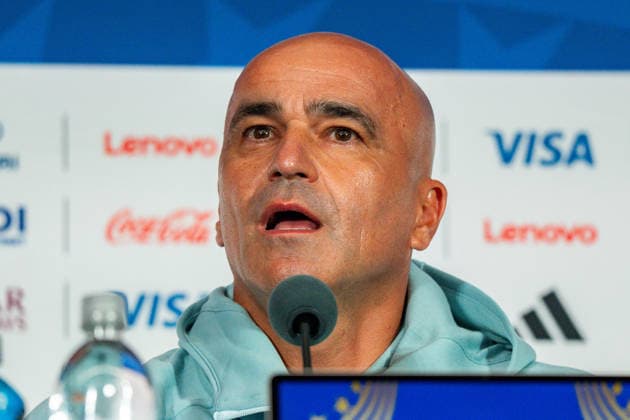 2026 FIFA World Cup, Group K, Match 1, Portugal vs. DR Congo, June 17, 2026, at NRG Stadium in Houston, Texas—Press conference with Bruno Fernandes and Roberto Martinez,detected_source_language Copyright: xBahhoxKarax