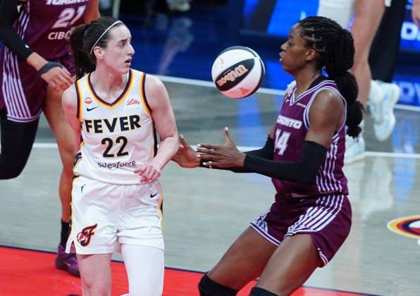 Basketball, WNBA, Toronto Tempo v Indiana Fever