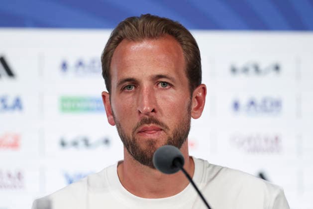 England v Croatia, FIFA World Cup, WM, Weltmeisterschaft, Fussball 2026 press conference, PK, Pressekonferenz England forward Harry Kane (9) Portrait during the MD-1 England Press Conference ahead of the England v Croatia FIFA WORLD CUP 2026 match, Dallas Stadium, Arlington, United States on 16 June 2026 Credit: Phil Duncan Every Second Media Editorial use only. All images are copyright Every Second Media Limited. No images may be reproduced without prior permission. Copyright: xIMAGO EveryxSecondxMediax ESM-2040-0015 PhilxDuncanx xEveryxSecondxMediax