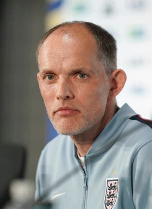 England v Croatia, FIFA World Cup, WM, Weltmeisterschaft, Fussball 2026 press conference, PK, Pressekonferenz England Head Coach Thomas Tuchel GER during the MD-1 England Press Conference ahead of the England v Croatia FIFA WORLD CUP 2026 match, Dallas Stadium, Arlington, United States on 16 June 2026 Credit: Eleanor Hoad Every Second Media Editorial use only. All images are copyright Every Second Media Limited. No images may be reproduced without prior permission. Copyright: xIMAGO EveryxSecondxMediax ESM-2041-0007 EleanorxHoadx xEveryxSecondxMediax