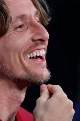 Luka Modric of Croatia reacts during a press conference, PK, Pressekonferenz during the FIFA World Cup, WM, Weltmeisterschaft, Fussball 2026 in Dallas, USA, 16 June 2026. FIFA World Cup 2026 - Croatia press conference !ACHTUNG: NUR REDAKTIONELLE NUTZUNG!  Copyright: xMariscalx GR3109 20260617-55020616692_1