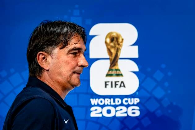 DALLAS - Croatian national team, Nationalteam coach Zlatko Dalic during the 2026 World Cup, Croatia MD-1 press conference, PK, Pressekonferenz at AT&T Stadium on June 16, 2026, in Dallas, United States. (Photo by Stefan Koops EYE4IMAGES DeFodi Images) - *** DALLAS