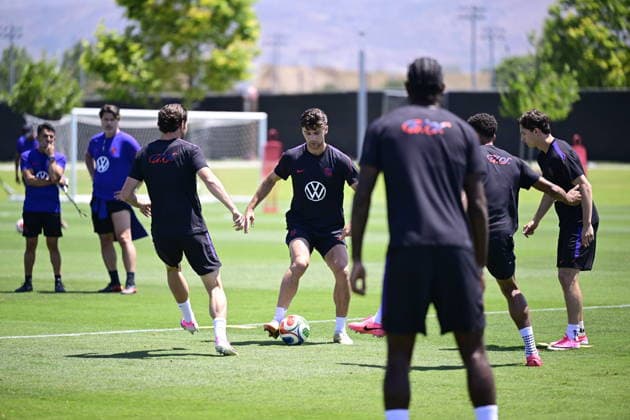 Football, 2026 FIFA World Cup, USA national team, training