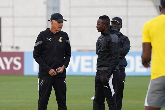 Ghana Training Day Ahead FIFA World Cup, WM, Weltmeisterschaft, Fussball Match Against Panama Carlos Queiroz Head Coach of Ghana national football team during the training day ahead the 2026 FIFA World Cup Group L match against Panama at Centennial Park. on June 16, 2026 in Toronto, Canada. (Photo by Leonardo Ramirez Eyepix Group) (Photo by Leonardo Ramirez Eyepix Group Eyepix via Nexpher Images) Toronto