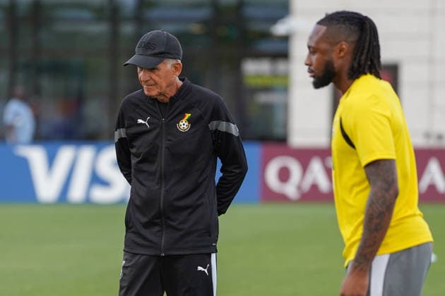 Ghana Training Day Ahead FIFA World Cup, WM, Weltmeisterschaft, Fussball Match Against Panama Carlos Queiroz Head Coach of Ghana national football team during the training day ahead the 2026 FIFA World Cup Group L match against Panama at Centennial Park. on June 16, 2026 in Toronto, Canada. (Photo by Leonardo Ramirez Eyepix Group) Copyright: xLeonardoxRamirezx xEyepixxGroupx LR16062026-03630