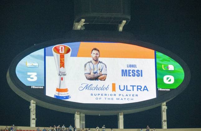 Soccer, Mens, 2026 FIFA World Cup in Mexico, Canada, and the U.S., Match in Kansas City, Group J, Matchday 1, Argentina vs. Algeria, Lionel Messi of Argentina was named Player of the Match, June 16, 2026,,detected_source_language Copyright: xMatthiasxKochx