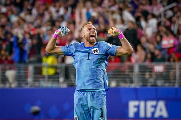 USA Soccer 2026 FIFA World Cup Group Stage Group J Austria vs. Jordan San Francisco Bay Area Stadium Levi’s Stadium Santa Clara County, California Goal and goal celebration—2–1 Joy, excitement, and cheers to the tune of Alexander Schlager Austria 1,detected_source_language Copyright: xJOERANxSTEINSIEKx