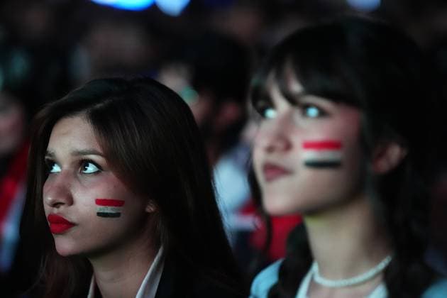 Iraqi football fans gather to watch Iraq v Norway World Cup match BAGHDAD, IRAQ - JUNE 17: Iraqi football fans gather around a giant screen set up in the garden of Al-Karkh Sports Club to watch their national team, Nationalteam face Norway in the 2026 FIFA World Cup, WM, Weltmeisterschaft, Fussball in the capital Baghdad, Iraq, on June 17, 2026. Murtadha Al-Sudani Anadolu Baghdad Iraq. Editorial use only. Please get in touch for any other usage.  Copyright: x2026xAnadoluxMurtadhaxAl-Sudanix