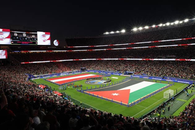 SOCCER - FIFA World Cup, WM, Weltmeisterschaft, Fussball 2026 SANTA CLARA,CALIFORNIA,USA,17.JUN.26 - SOCCER - FIFA World Cup 2026, group stage, Austria vs Jordan. Image shows an overview of San-Francisco-Bay-Area-Stadium.  GEPAxpictures xStevenxDinberg