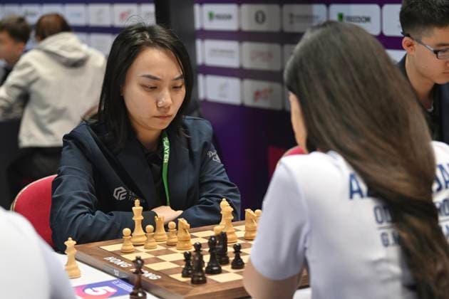 RECORD DATE NOT STATED HONG KONG-SPORTS Lei Tingjie Lei Tingjie, a Chinese player during FIDE World Team Rapid and Blitz Chess Championships 2026, Hong Kong, June 17, 2026.NEXPHER Kobe Li Hong Kong